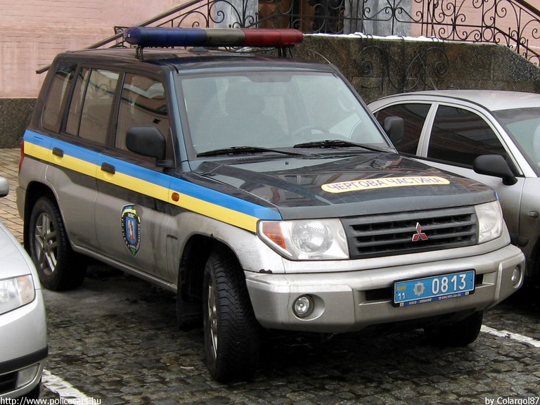 Mitsubishi Pajero, fotó: Colargol87
Keywords: ukrán Ukrajna rendőr rendőrautó rendőrség police policecar Ukraine ukrainian