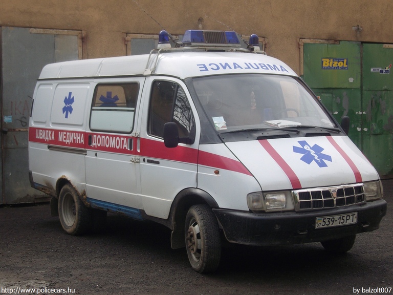 Gazella 2705, fotó: balzolt007
Keywords: ukrán Ukrajna mentő mentőautó 539-15PT ambulance Ukraine ukrainian