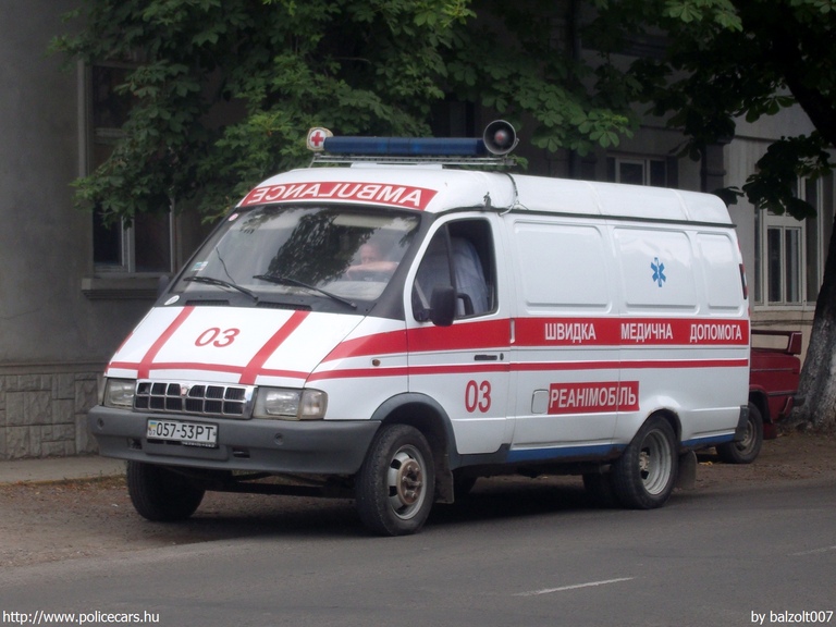 Gazella 2705, fotó: balzolt007
Keywords: ukrán Ukrajna mentő mentőautó ambulance Ukraine ukrainian