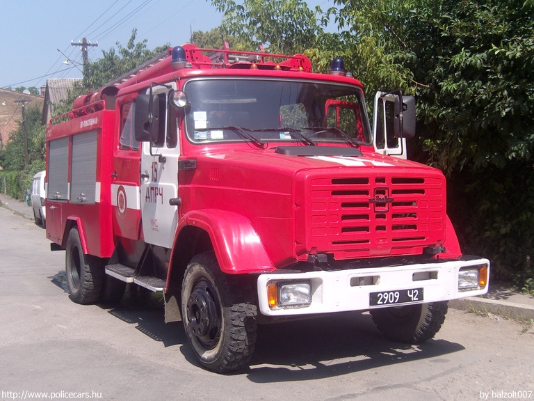 ZIL 432921 AC-40 63B.02, fotó: balzolt007
Keywords: ukrán Ukrajna tûzoltó tûzoltóautó tûzoltóság fire firetruck Ukraine ukrainian