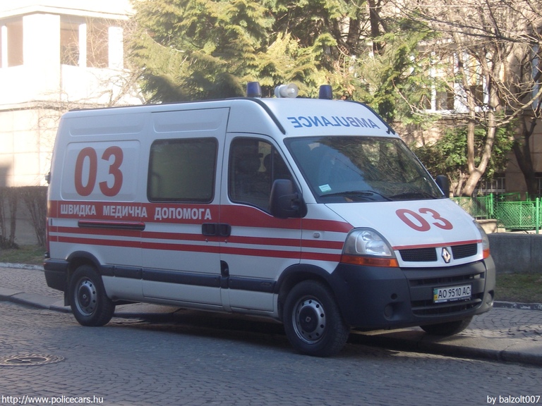 Renault Master, fotó: balzolt007
Keywords: ukrán Ukrajna mentő mentőautó AO9510AC ambulance Ukraine ukrainian