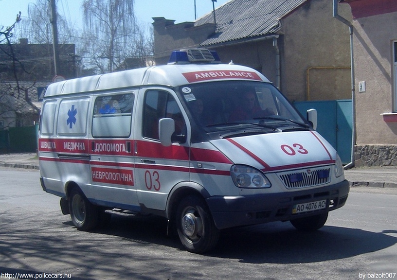 GAZ Gazella 2705, fotó: balzolt007
Keywords: ukrán Ukrajna mentő mentőautó AO4076AC ambulance Ukraine ukrainian