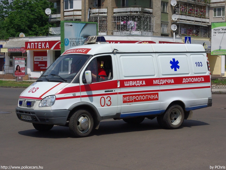GAZ Gazella 2705, fotó: PChris
Keywords: ukrán Ukrajna mentő mentőautó AO4076AC ambulance Ukraine ukrainian