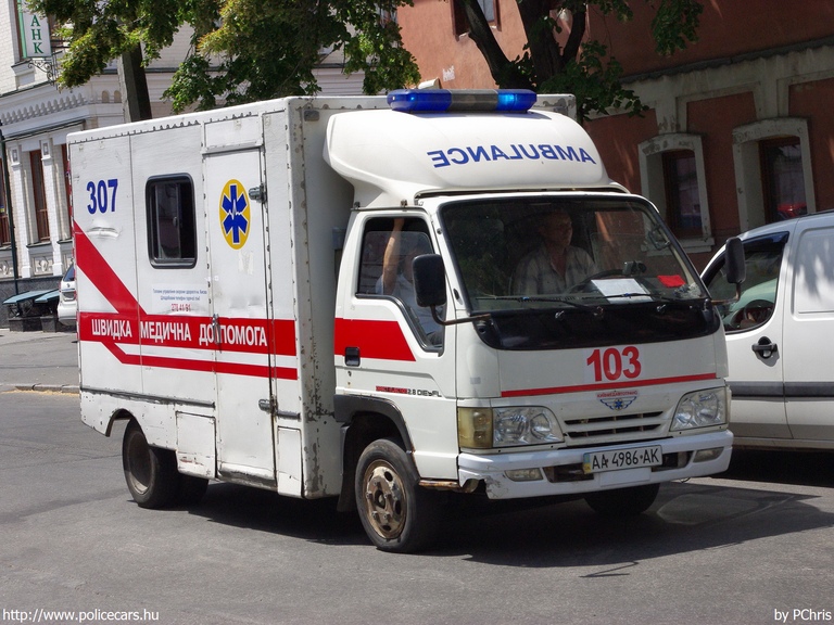 Isuzu NPR, fotó: PChris
Keywords: ukrán Ukrajna mentő mentőautó AA4986AK ambulance Ukraine ukrainian