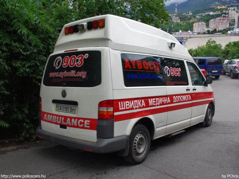 Volkswagen Transporter T5, fotó: PChris
Keywords: ukrán Ukrajna mentő mentőautó CA0185BH ambulance Ukraine ukrainian