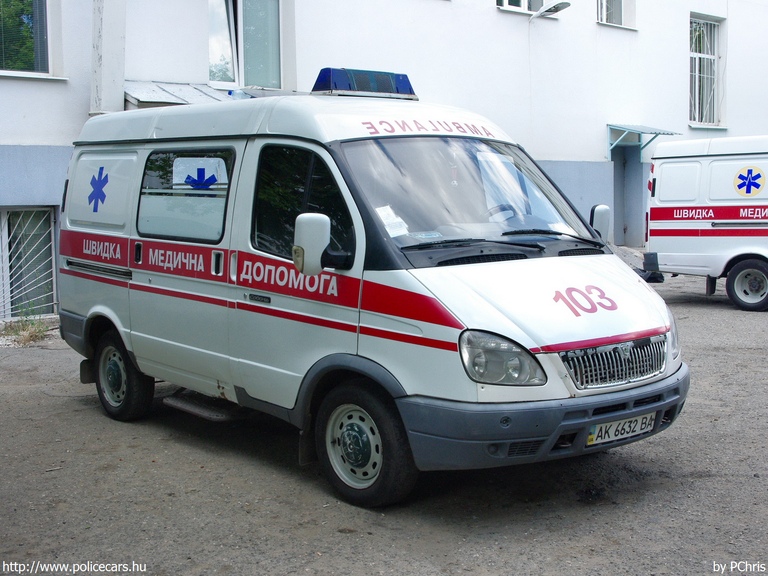 GAZ Sobol, fotó: PChris
Keywords: ukrán Ukrajna mentő mentőautó AK6632BA ambulance Ukraine ukrainian