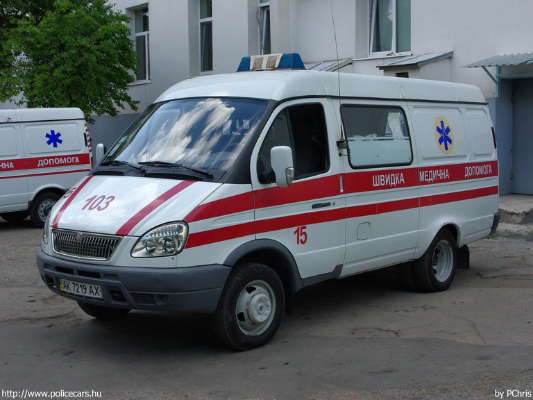 GAZ Gazelle 2705, fotó: PChris
Keywords: ukrán Ukrajna mentő mentőautó AK7219AX ambulance Ukraine ukrainian