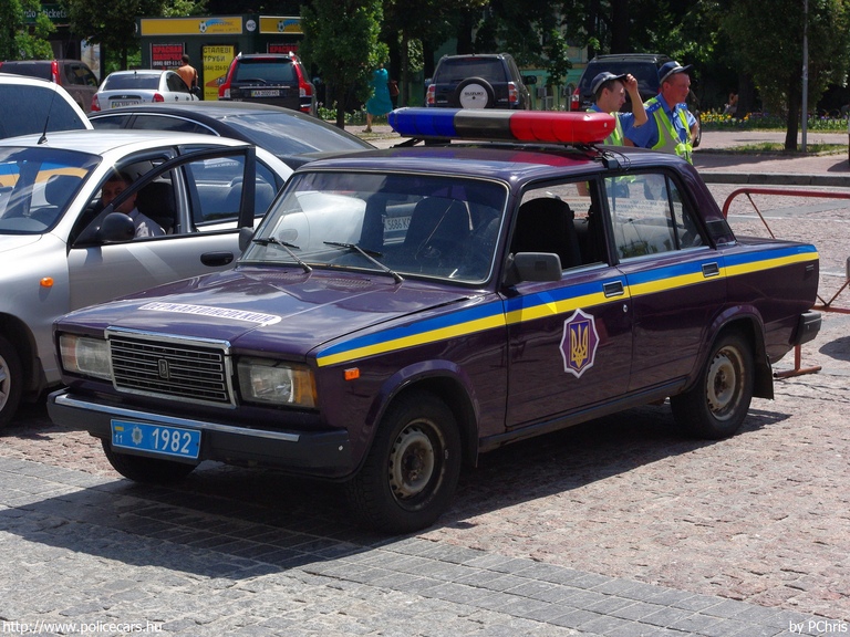 Lada VAZ 2107, fotó: PChris
Keywords: ukrán Ukrajna rendőr rendőrautó rendőrség police policecar Ukraine ukrainian