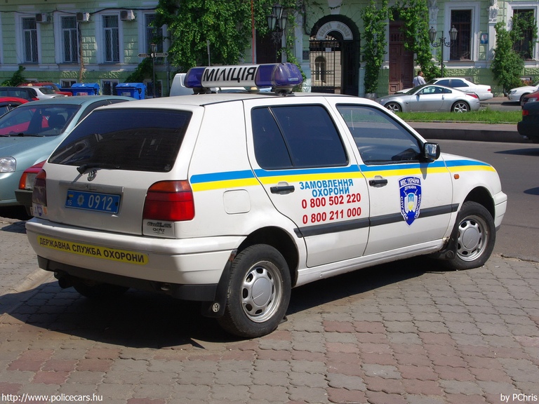 Volkswagen Golf III, fotó: PChris
Keywords: ukrán Ukrajna rendőr rendőrautó rendőrség police policecar Ukraine ukrainian