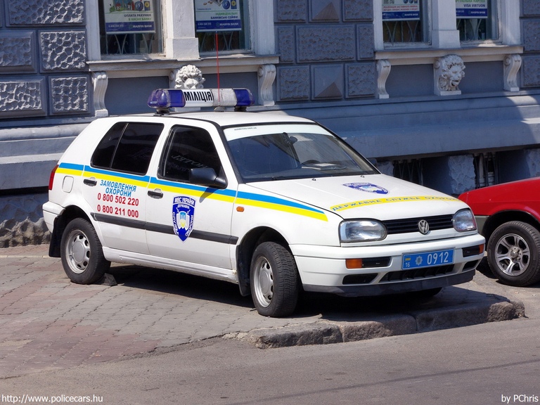 Volkswagen Golf III, fotó: PChris
Keywords: ukrán Ukrajna rendőr rendőrautó rendőrség police policecar Ukraine ukrainian