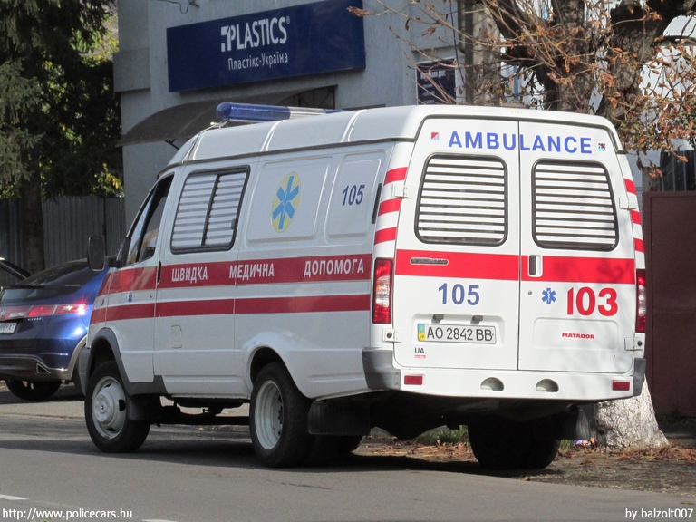 GAZ Gazella 2705, fotó: balzolt007
Keywords: ukrán Ukrajna mentő mentőautó AO2842BB ambulance Ukraine ukrainian