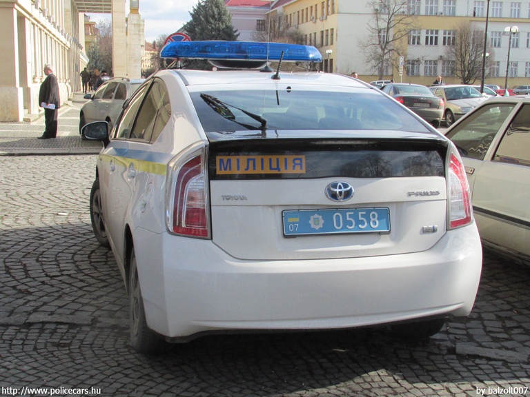 Toyota Prius, fotó: balzolt007
Keywords: rendőr rendőrség rendőrautó ukrán Ukrajna police policecar Ukraine ukrainian