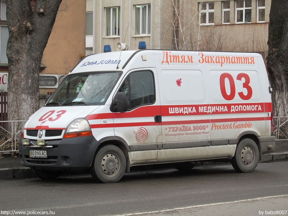 Renault Master, fotó: balzolt007
Keywords: ukrán Ukrajna mentő mentőautó A0145AC ambulance Ukraine ukrainian