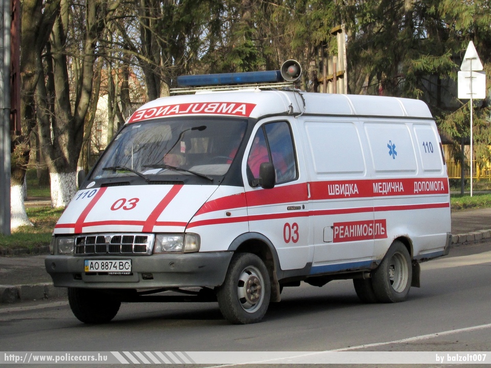 GAZ Gazella 2705, fotó: balzolt007
Keywords: ukrán Ukrajna mentő mentőautó AO8874BC Ukraine ukrainian ambulance