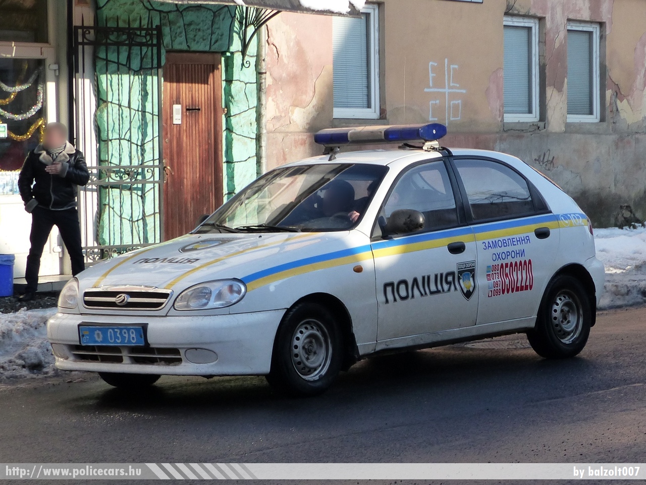 ZAZ (Daewoo) Lanos, fotó: balzolt007
Keywords: ukrán Ukrajna rendőr rendőrautó rendőrség ukrainian Ukraine police policecar