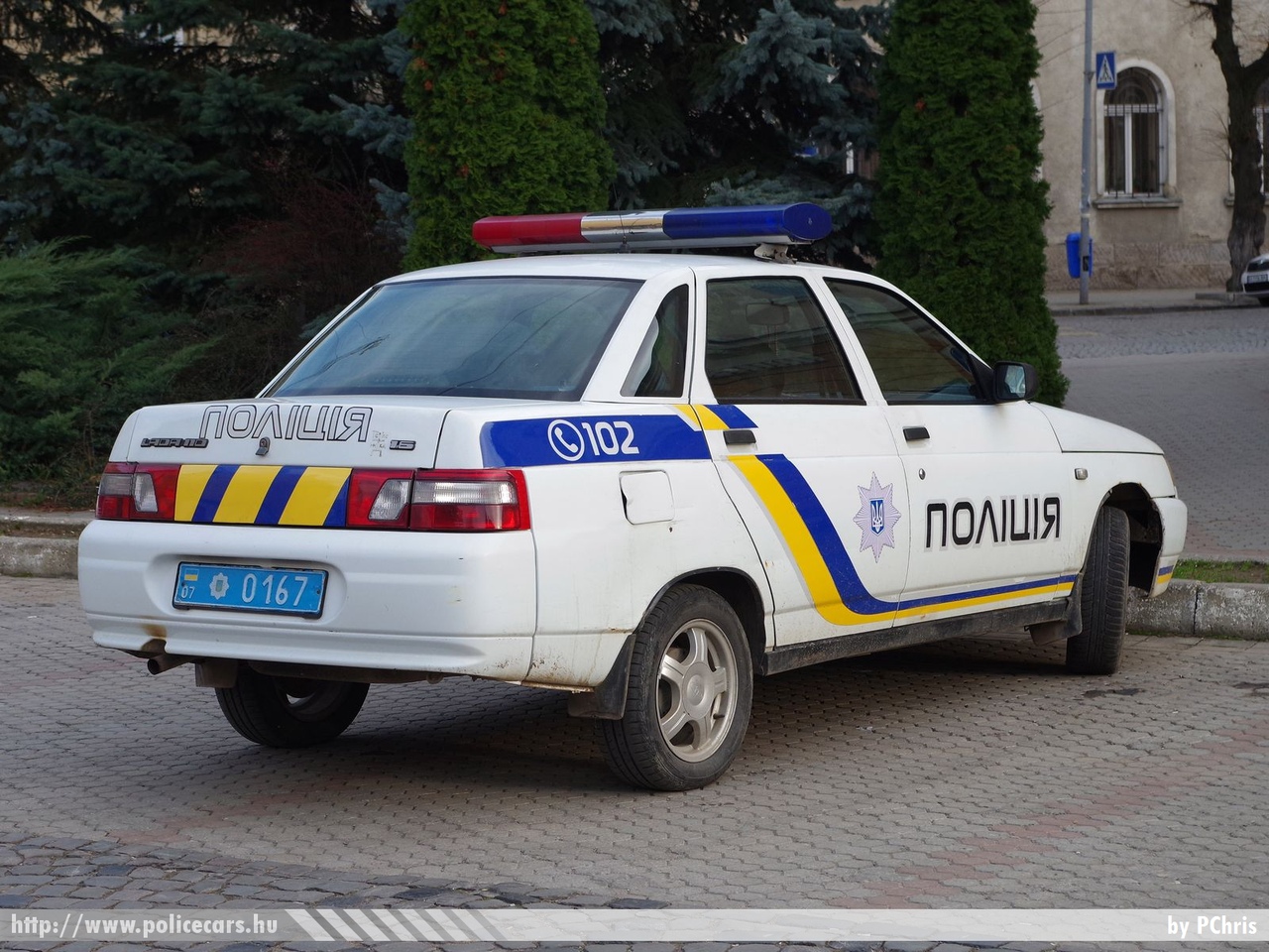 Lada VAZ 2110, fotó: PChris
Keywords: ukrán Ukrajna rendőr rendőrautó rendőrség Ukraine ukrainian police policecar