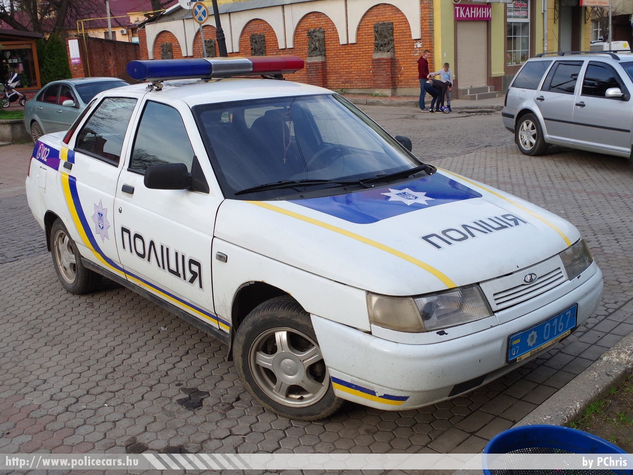 Lada VAZ 2110, fotó: PChris
Keywords: ukrán Ukrajna rendőr rendőrautó rendőrség Ukraine ukrainian police policecar