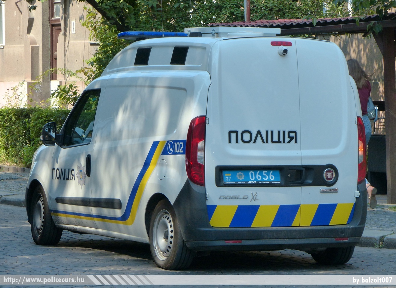 Fiat Doblo, fotó: balzolt007
Keywords: ukrán Ukrajna rendőr rendőrautó rendőrség Ukraine ukrainian police policecar