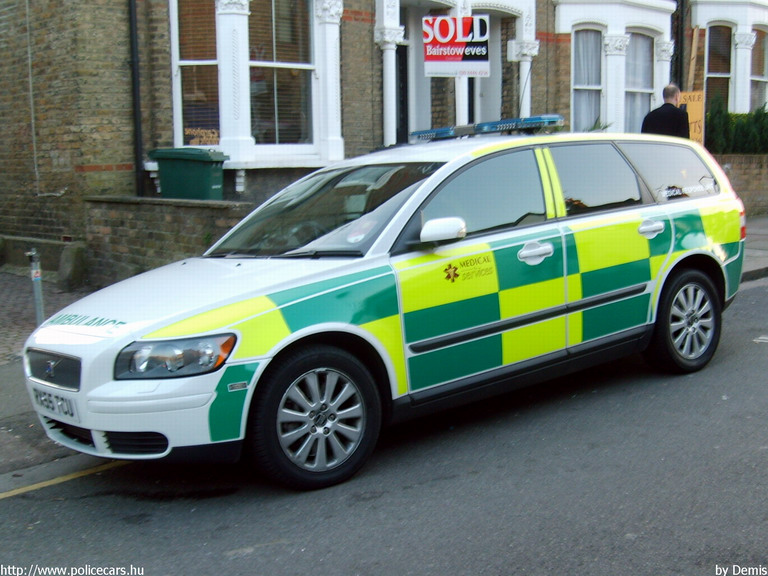 Volvo V50, fotó: Demis
Keywords: angol anglia egyesült királyság mentő mentőautó