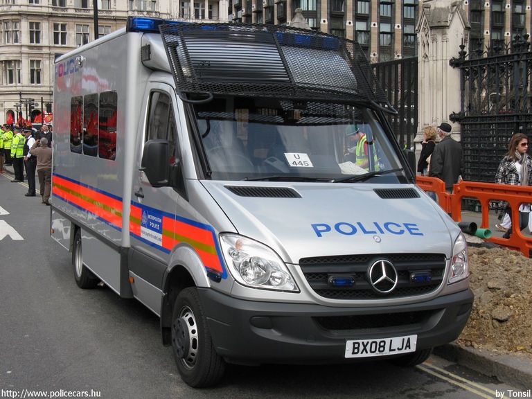 Mercedes Sprinter II, fotó: Tonsil
Keywords: angol anglia egyesült királyság rendőr rendőrautó rendőrség