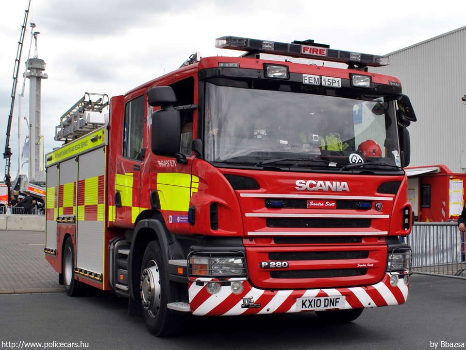 Scania P280, Northamptonshire, fotó: Bbazsa
Keywords: angol Anglia tûzoltó tûzoltóautó tûzoltóság