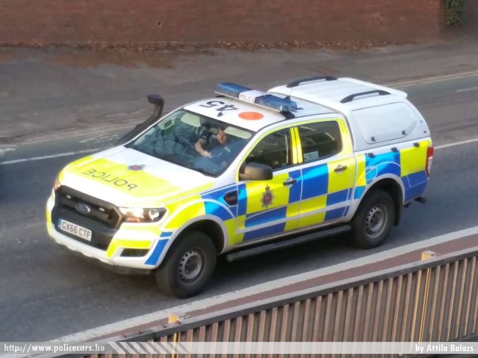 Ford Ranger, fotó: Attila Balázs
Keywords: angol Anglia rendőr rendőrautó rendőrség english England police policecar