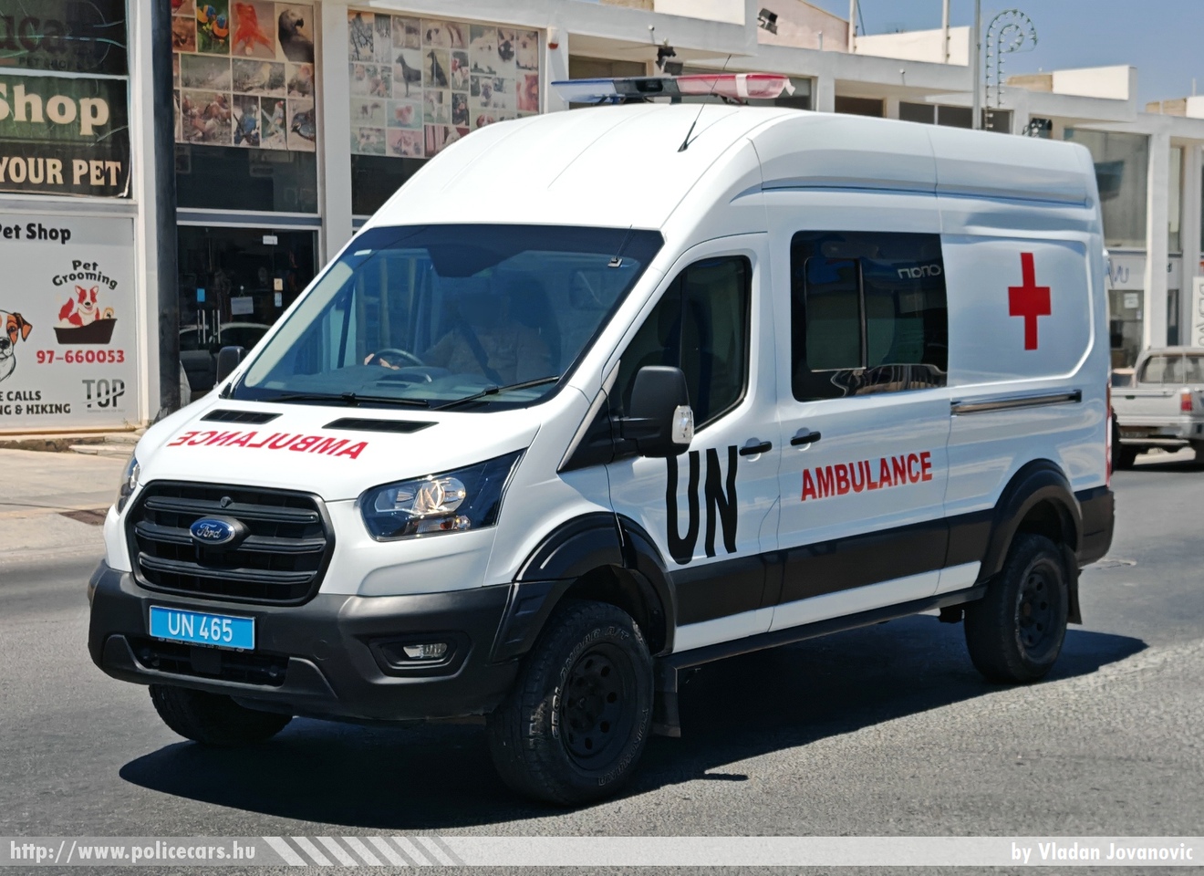 Ford Transit, United Nations Peacekeeping Force in Cyprus, fotó: Vladan Jovanovic
Keywords: ENSZ UN mentőautó mentő ambulance