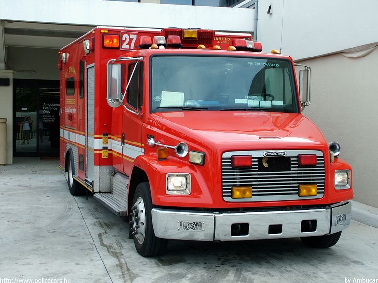 Freightliner, fotó: Ambucar
Keywords: USA Amerikai Egyesült Államok tûzoltó tûzoltóautó tûzoltóság mentő mentőautó