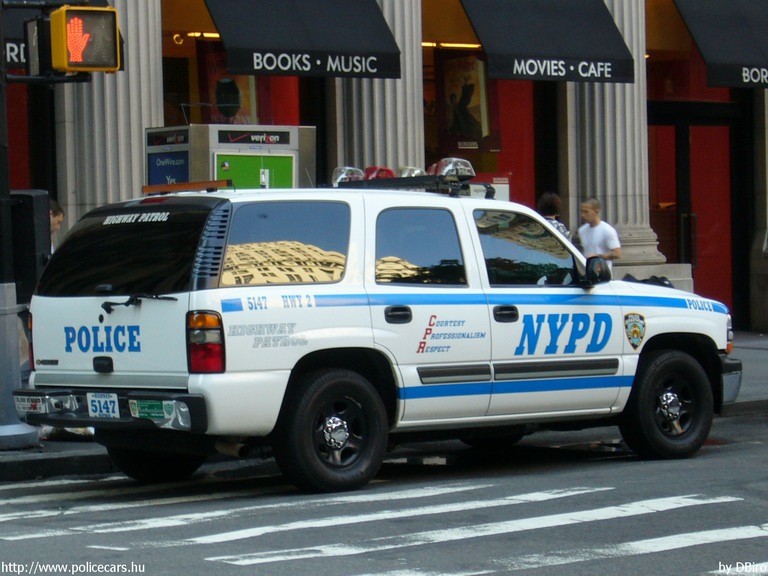 Chevrolet Tahoe, fotó: DBiro
Keywords: USA Amerikai Egyesült Államok rendőr rendőrautó rendőrség nypd