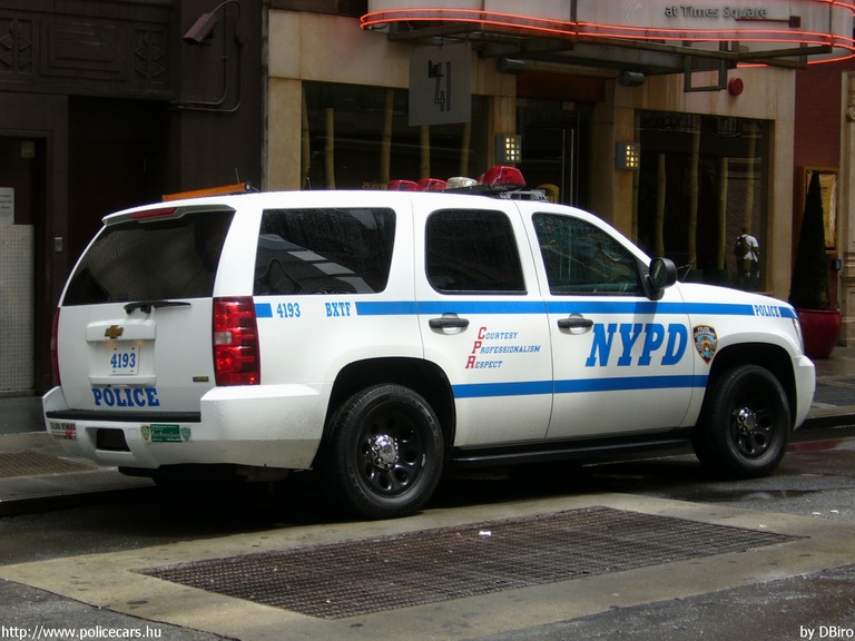 Chevrolet Tahoe, fotó: DBiro
Keywords: USA Amerikai Egyesült Államok rendőr rendőrautó rendőrség nypd