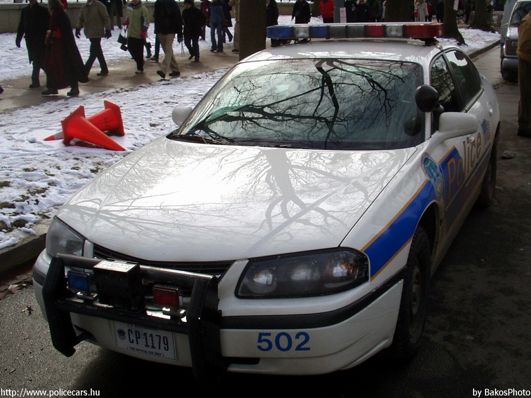 Chevrolet Impala, fotó: BakosPhoto
Keywords: USA Amerikai Egyesült Államok rendőr rendőrautó rendőrség