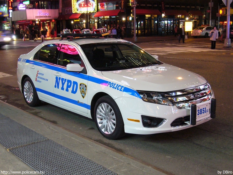 Ford Fusion Hybrid, fotó: DBiro
Keywords: USA Amerikai Egyesült Államok rendőr rendőrautó rendőrség NYPD