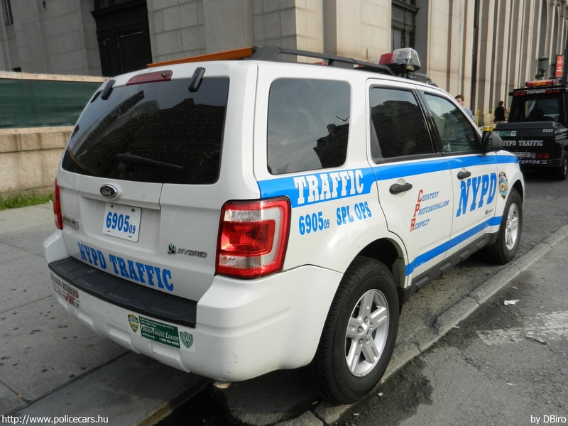 Ford Escape Hybrid, fotó: DBiro
Keywords: USA Amerikai Egyesült Államok rendőr rendőrautó rendőrség NYPD
