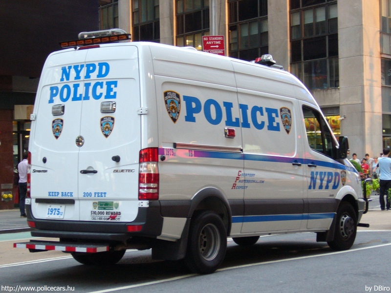 Freightliner Sprinter, fotó: DBiro
Keywords: USA Amerikai Egyesült Államok rendőr rendőrautó rendőrség NYPD