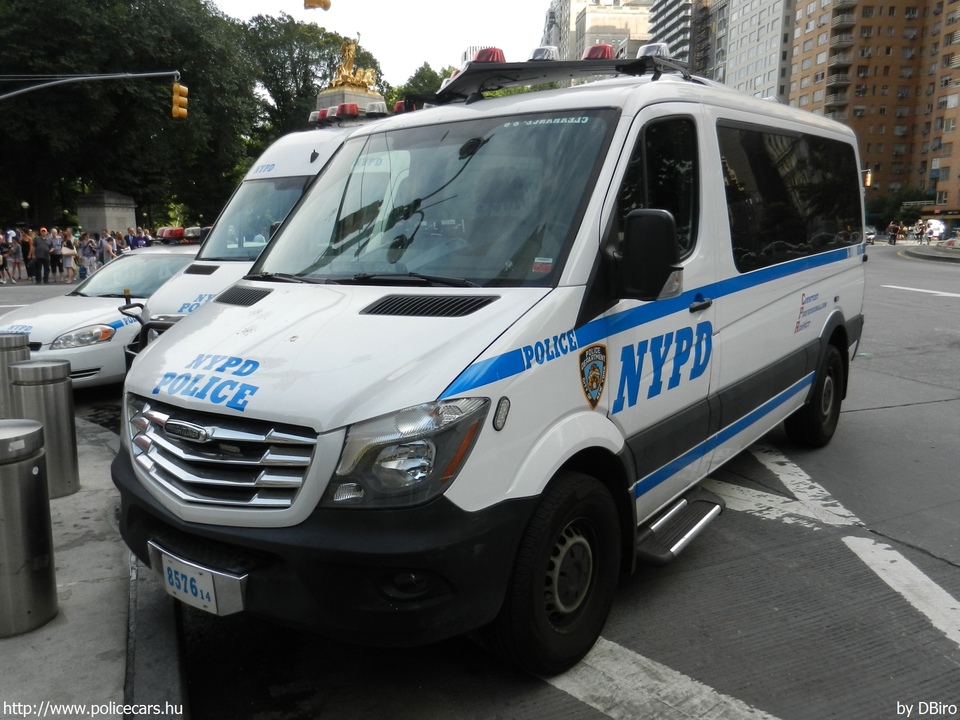 Freightliner Sprinter, fotó: DBiro
Keywords: USA Amerikai Egyesült Államok rendőr rendőrautó rendőrség NYPD