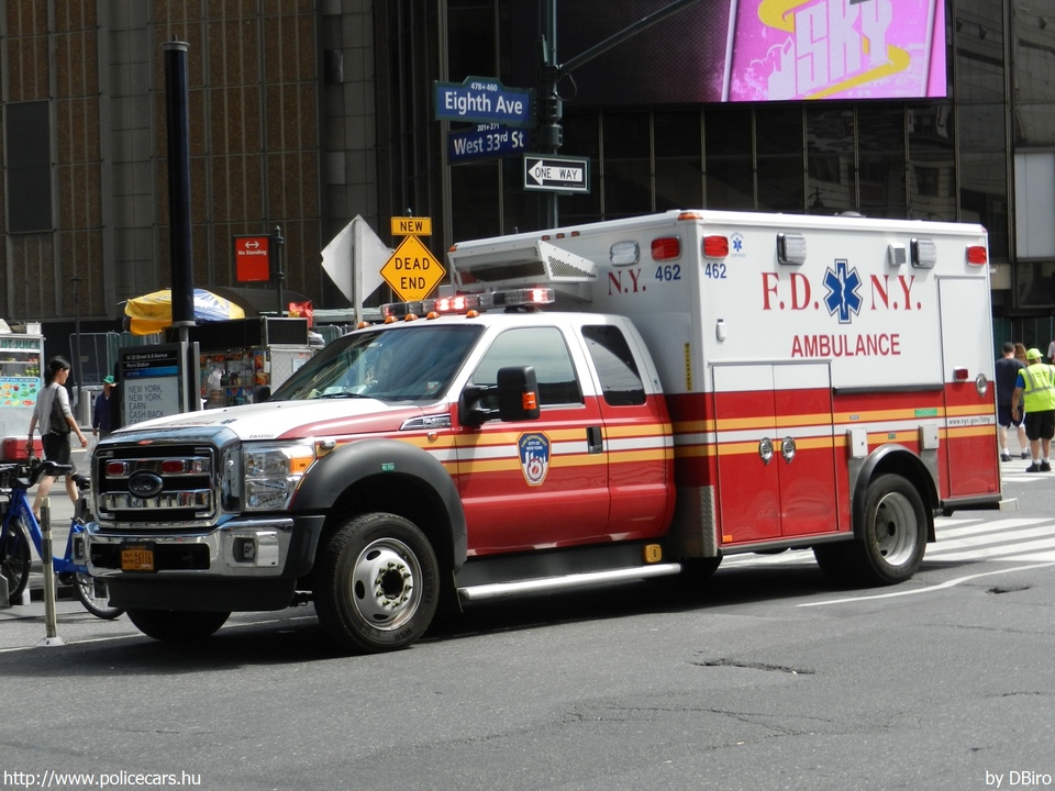 Ford F-450 Super Duty, fotó: DBiro
Keywords: USA Amerikai Egyesült Államok mentő mentőautó ambulance FDNY