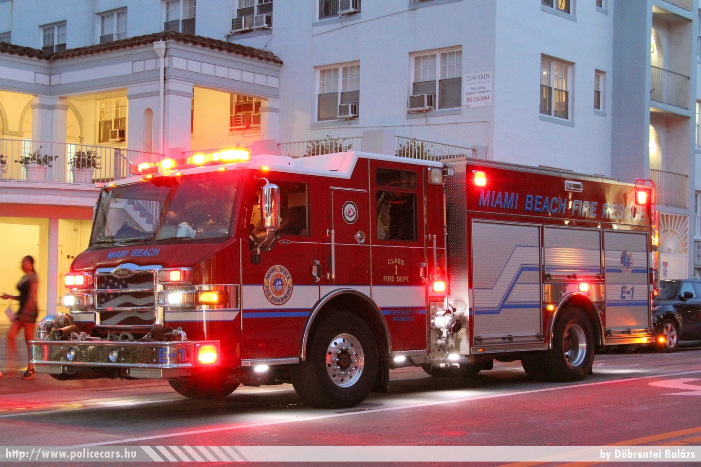 Pierce, Miami Beach, fotó: Döbrentei Balázs
Keywords: USA Amerikai Egyesült Államok tûzoltó tûzoltóautó fire firetruck united states
