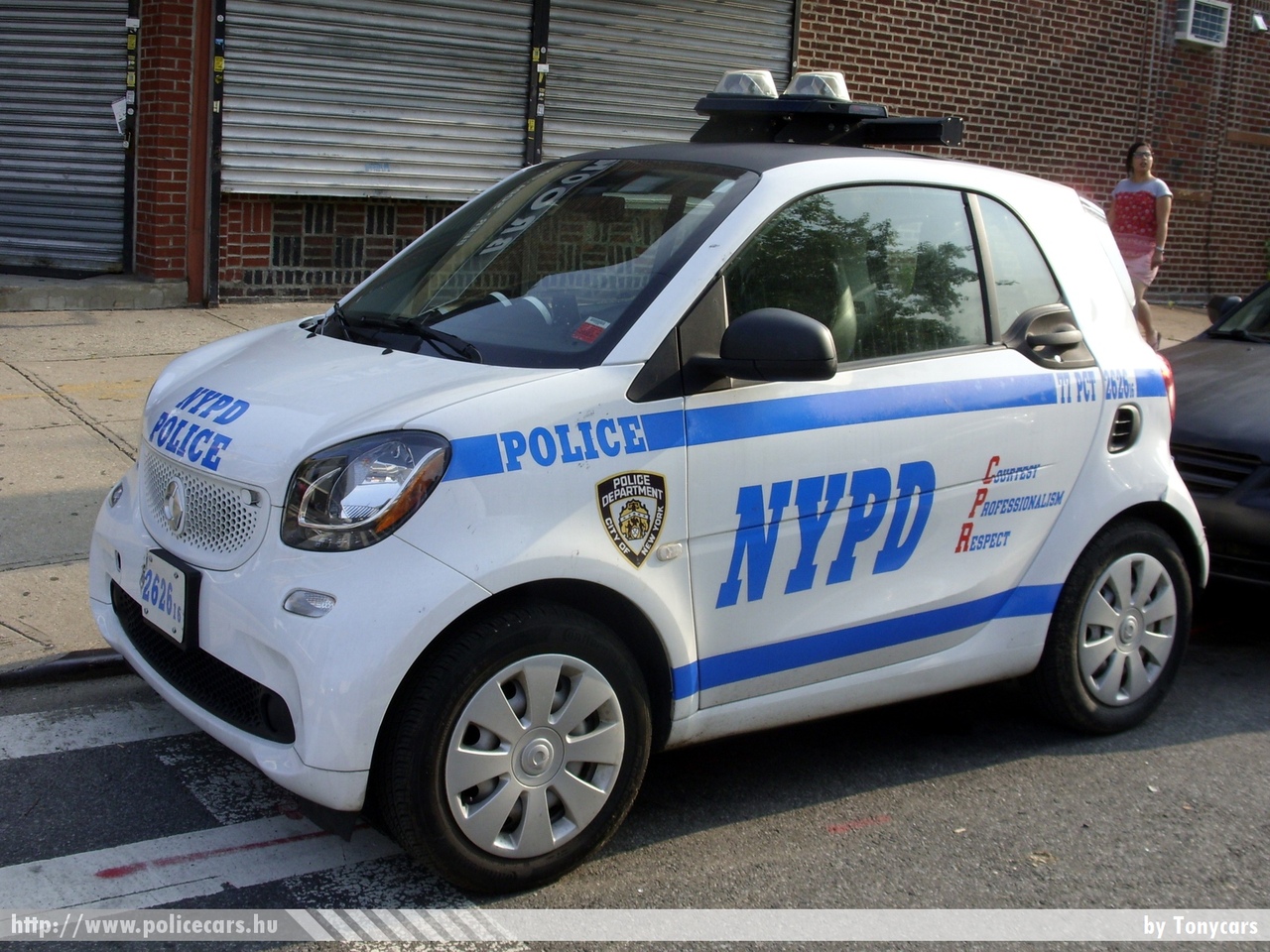 Smart ForTwo, New York, NYPD, fotó: Tonycars
Keywords: USA Amerikai Egyesült Államok rendőr rendőrautó rendőrség police policecar united states