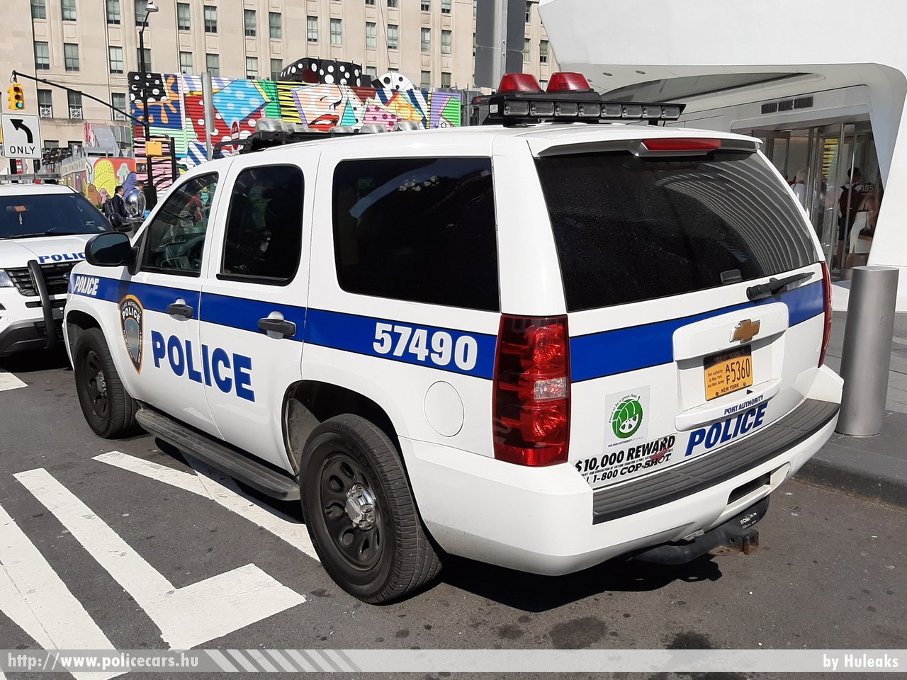 Chevrolet Tahoe, New York, Port Authority Police, fotó: Huleaks
Keywords: USA Amerikai Egyesült Államok rendőr rendőrautó rendőrség police policecar united states