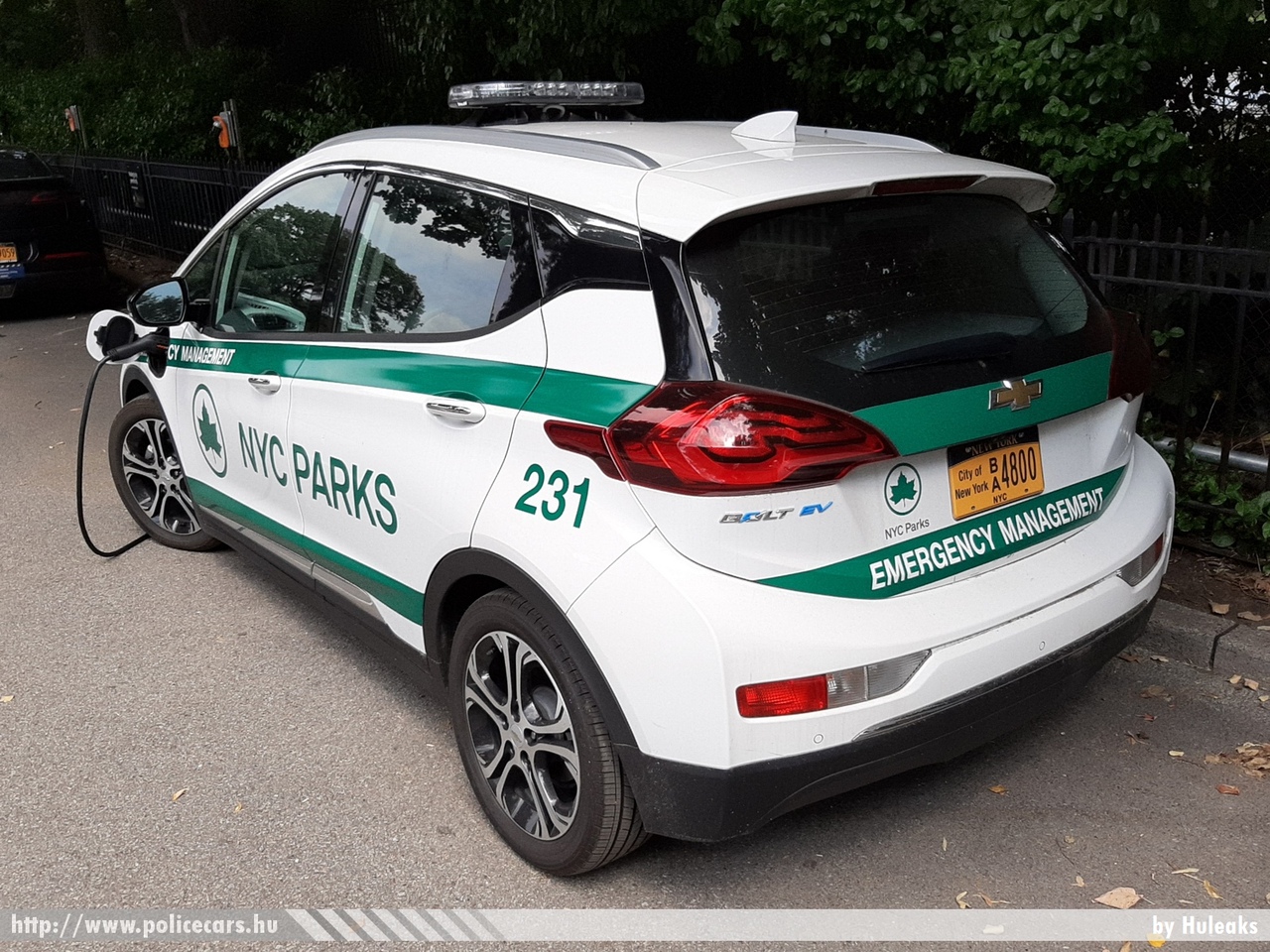 Chevrolet Bolt EV, New York, NY Parks, fotó: Huleaks
Keywords: USA Amerikai Egyesült Államok rendőr rendőrautó rendőrség police policecar united states
