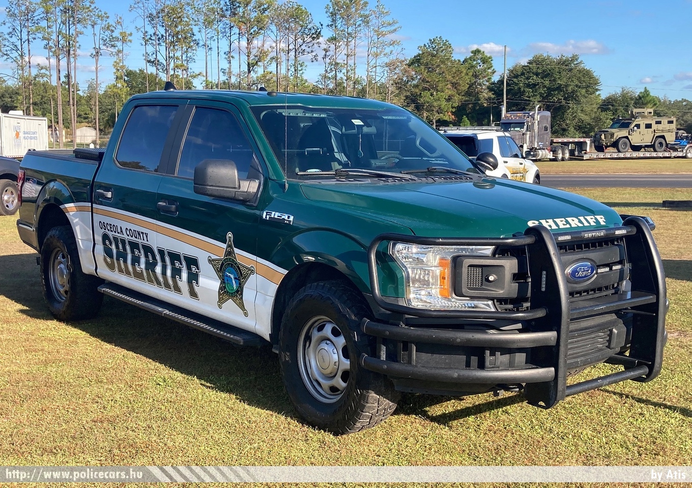 Ford F-150 XLT, Osceola County Sheriff, Florida, fotó: Atis
Keywords: USA Amerikai Egyesült Államok rendőr rendőrautó rendőrség police policecar united states