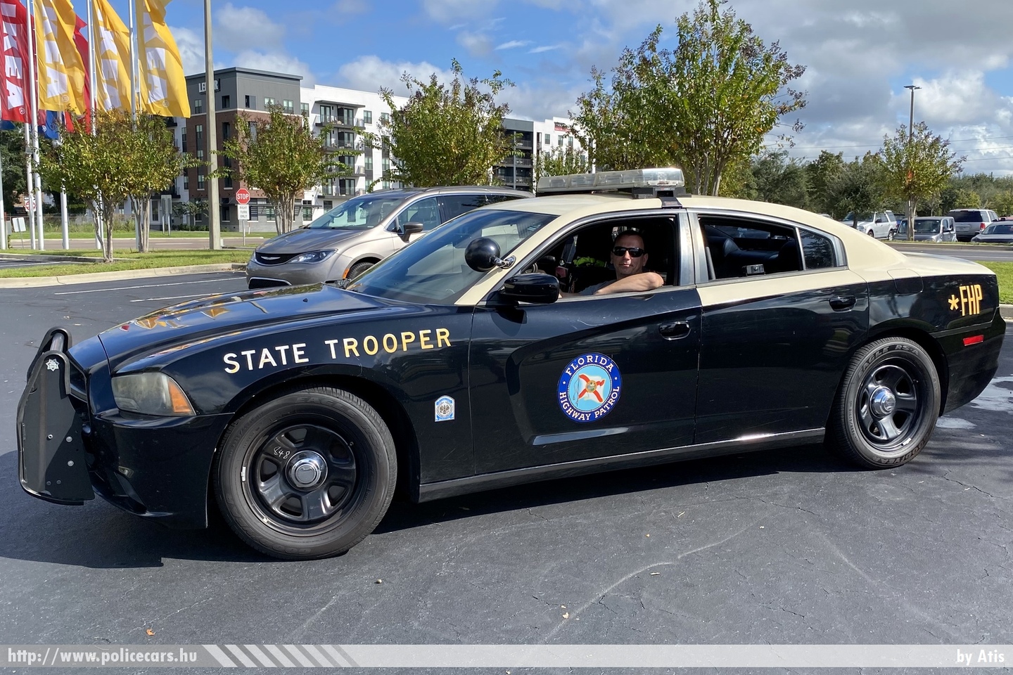 Dodge Charger, Florida Highway Patrol, fotó: Atis
Keywords: USA Amerikai Egyesült Államok rendőr rendőrautó rendőrség police policecar united states