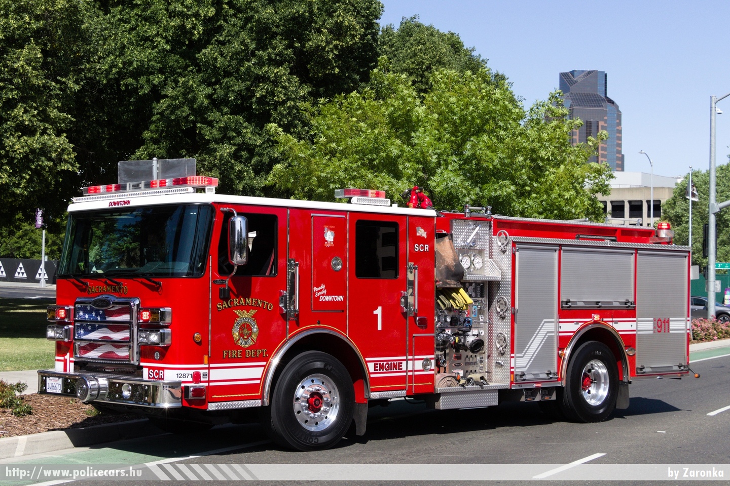 Pierce Enforcer, Sacramento Fire Department, Engine 1, fotó: Zaronka
Keywords: USA Amerikai Egyesült Államok tûzoltó tûzoltóautó fire firetruck united states