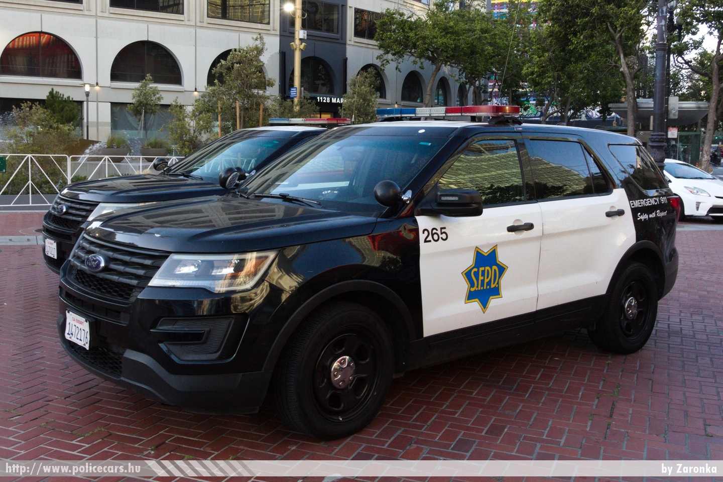 Ford Police Interceptor Utility, San Francisco Police Department, fotó: Zaronka
Keywords: USA Amerikai Egyesült Államok rendőr rendőrautó rendőrség police policecar united states