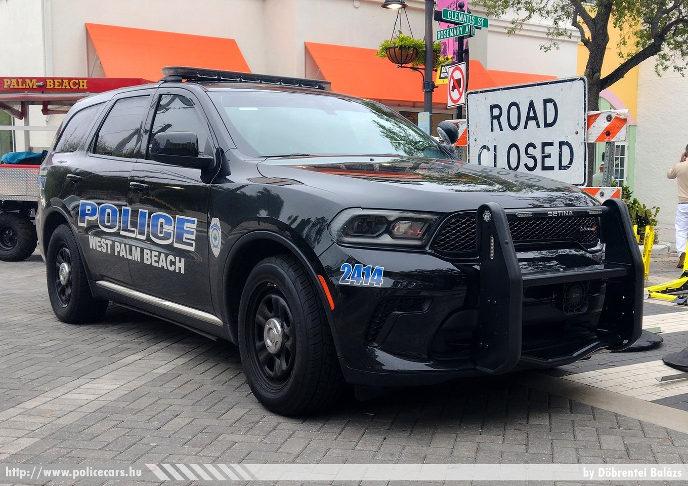 Dodge Durango, West Palm Beach Police Department, fotó: Döbrentei Balázs
Keywords: USA Amerikai Egyesült Államok rendőr rendőrautó rendőrség police policecar united states