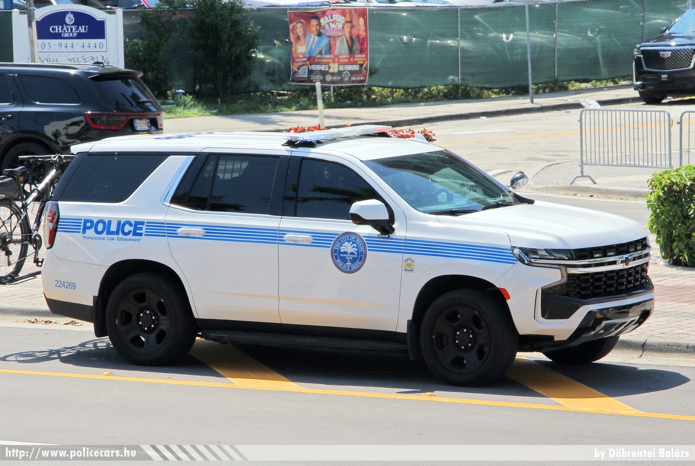 Chevrolet Tahoe, City of Miami Police Department, fotó: Döbrentei Balázs
Keywords: USA Amerikai Egyesült Államok rendőr rendőrautó rendőrség police policecar united states