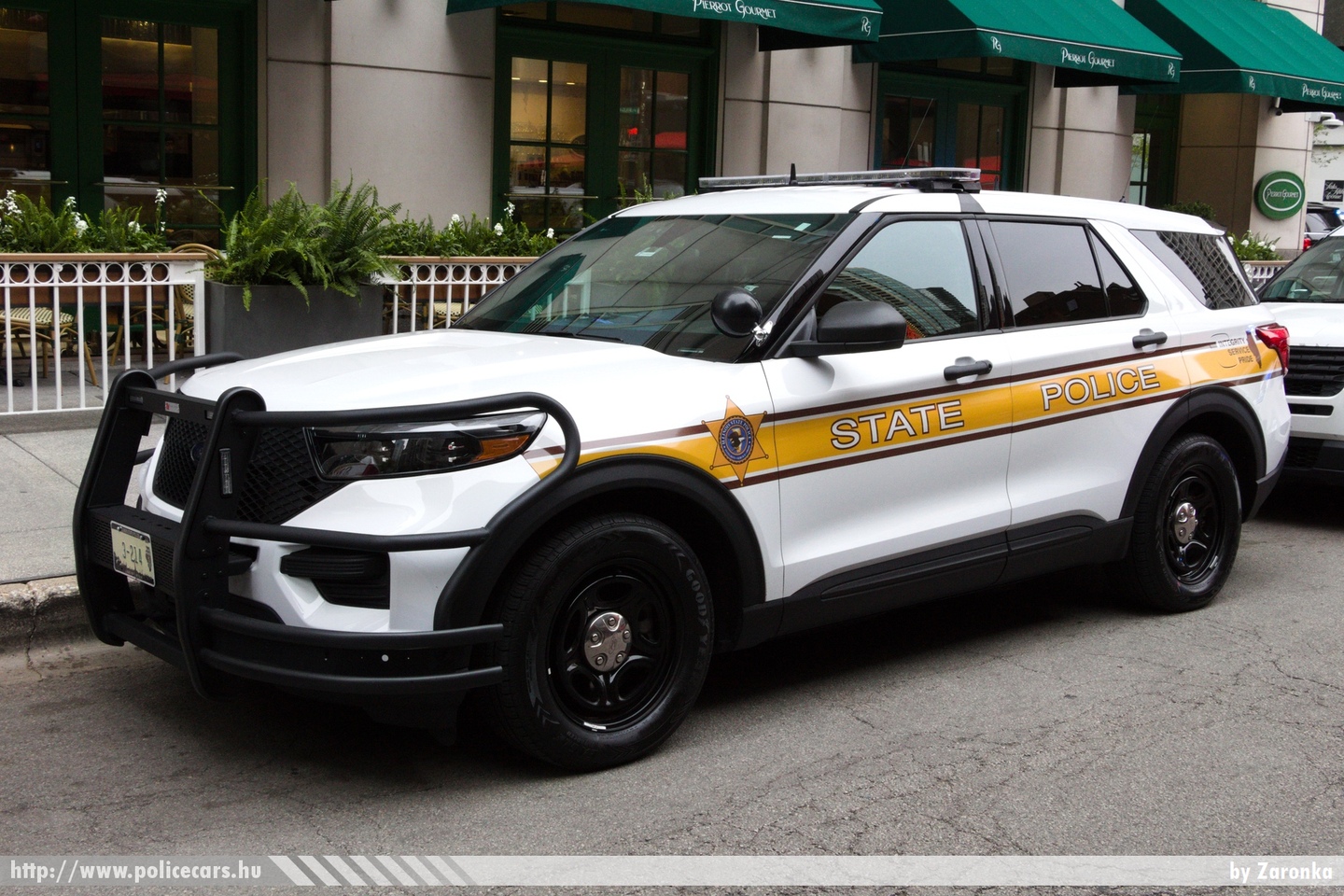 Ford Police Interceptor Utility, Illinois State Police, fotó: Zaronka
Keywords: USA Amerikai Egyesült Államok rendőr rendőrautó rendőrség police policecar united states