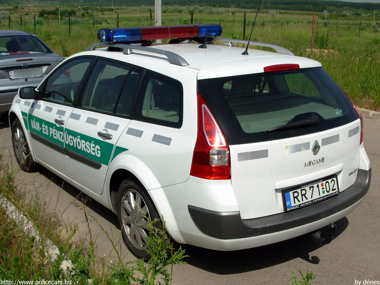 Renault Megane, Vám- és Pénzügyõrség, fotó: dénes
Keywords: vám magyar Magyarország NAV VPOP pénzügyőrség RR71-02 Hungary hungarian customs
