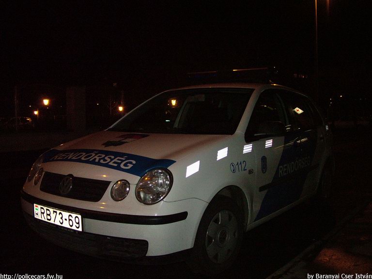 Volkswagen Polo, fotó: Baranyai Cser István
Keywords: rendőrség rendőr rendőrautó magyar Magyarország RB73-69