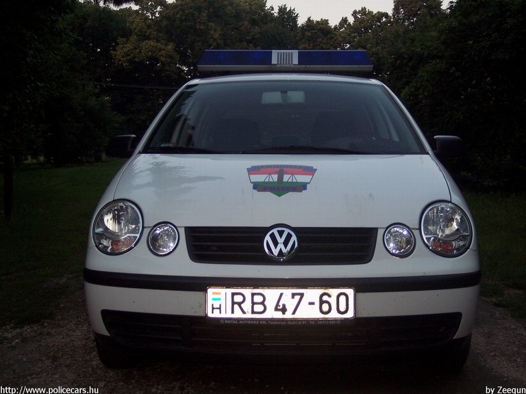 Volkswagen Polo, fotó: Zeegun
Keywords: rendőrség rendőr rendőrautó magyar Magyarország RB47-60